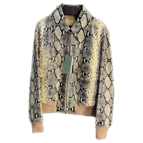 gucci snake jeans jacket prezzo franzese|gucci jeans sale.